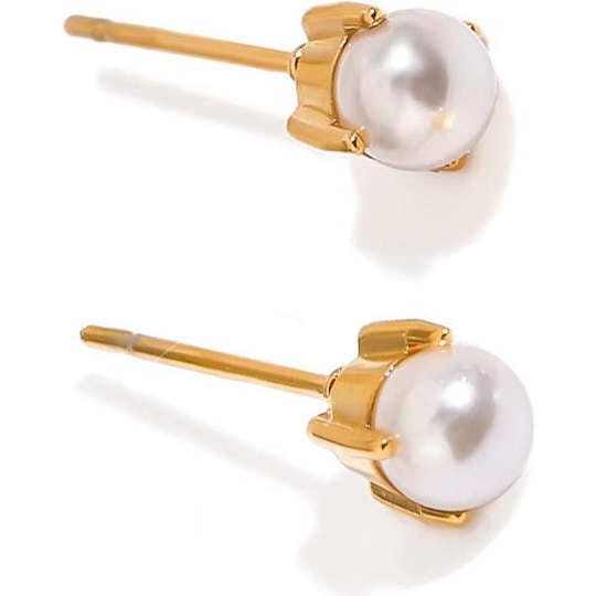 Salted Pearl Studs
