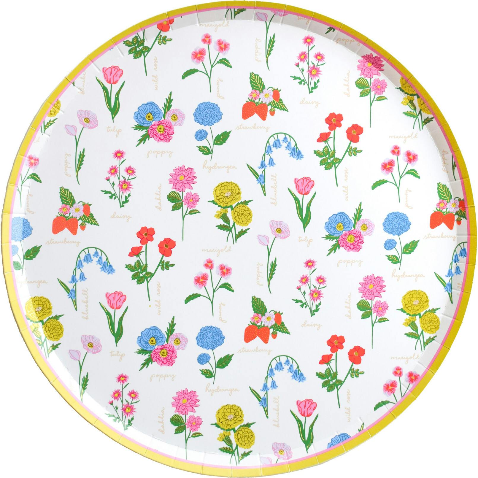 In Bloom Floral Dinner Plates