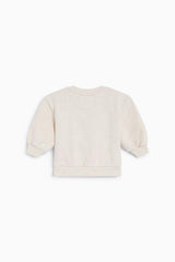 TNS Logo Baby Sweatshirt Whisper White Melange