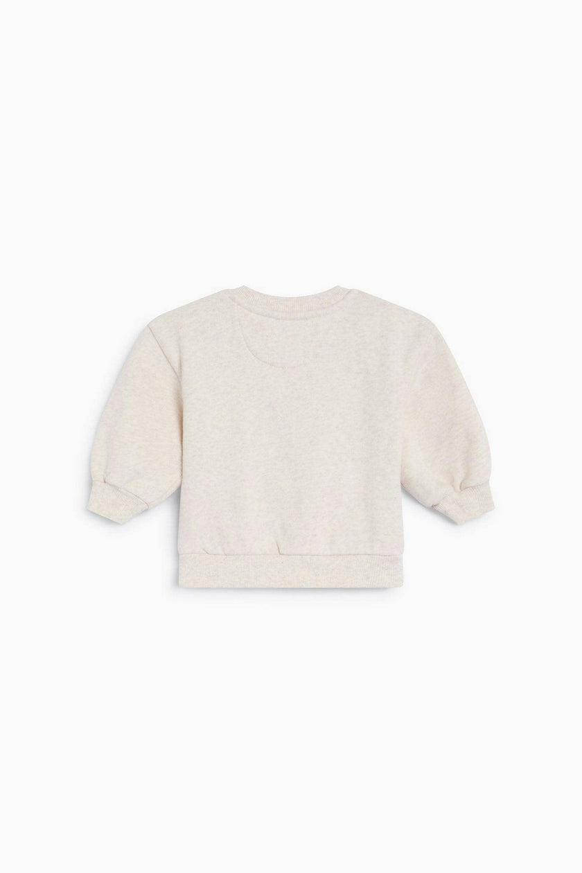 TNS Logo Baby Sweatshirt Whisper White Melange