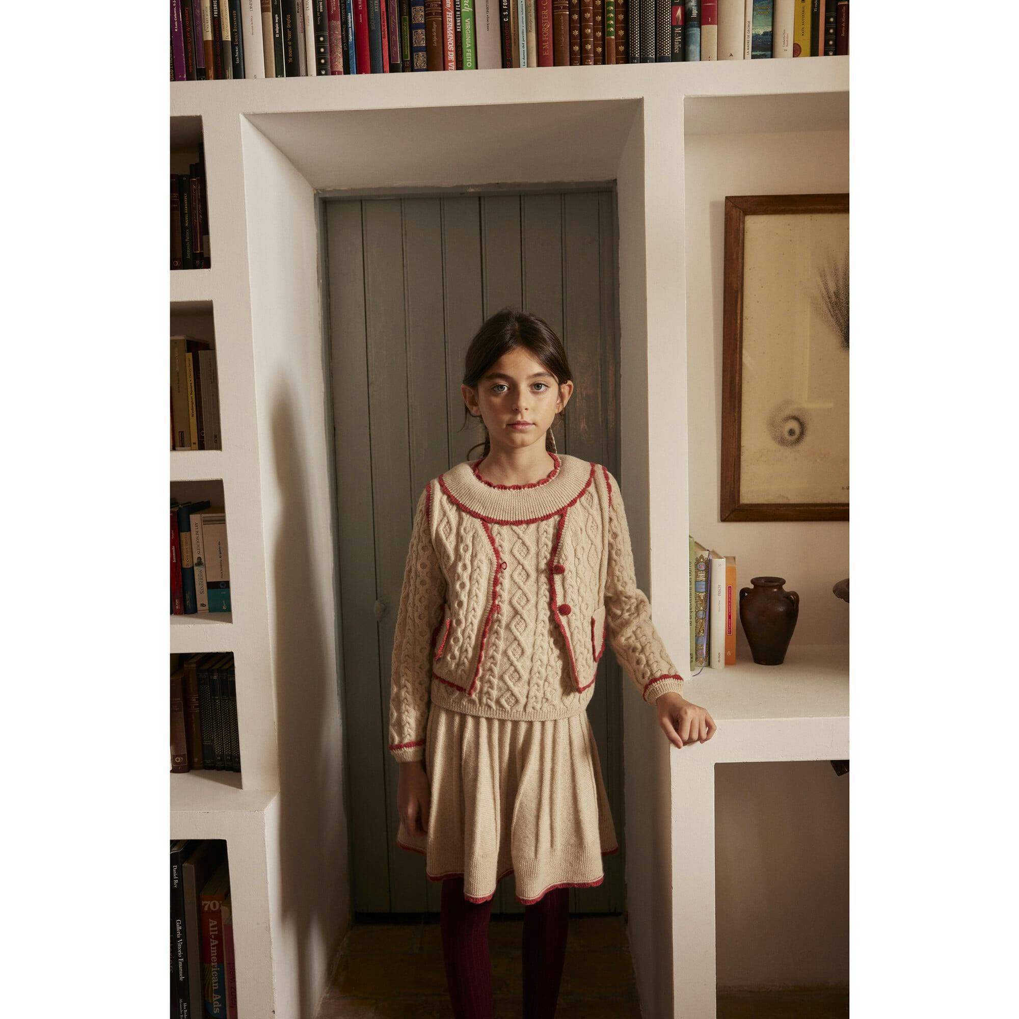 Sienna Skirt Natural Knit