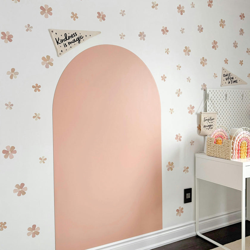 Peel & Stick Fabric Wall Stickers - Flowers