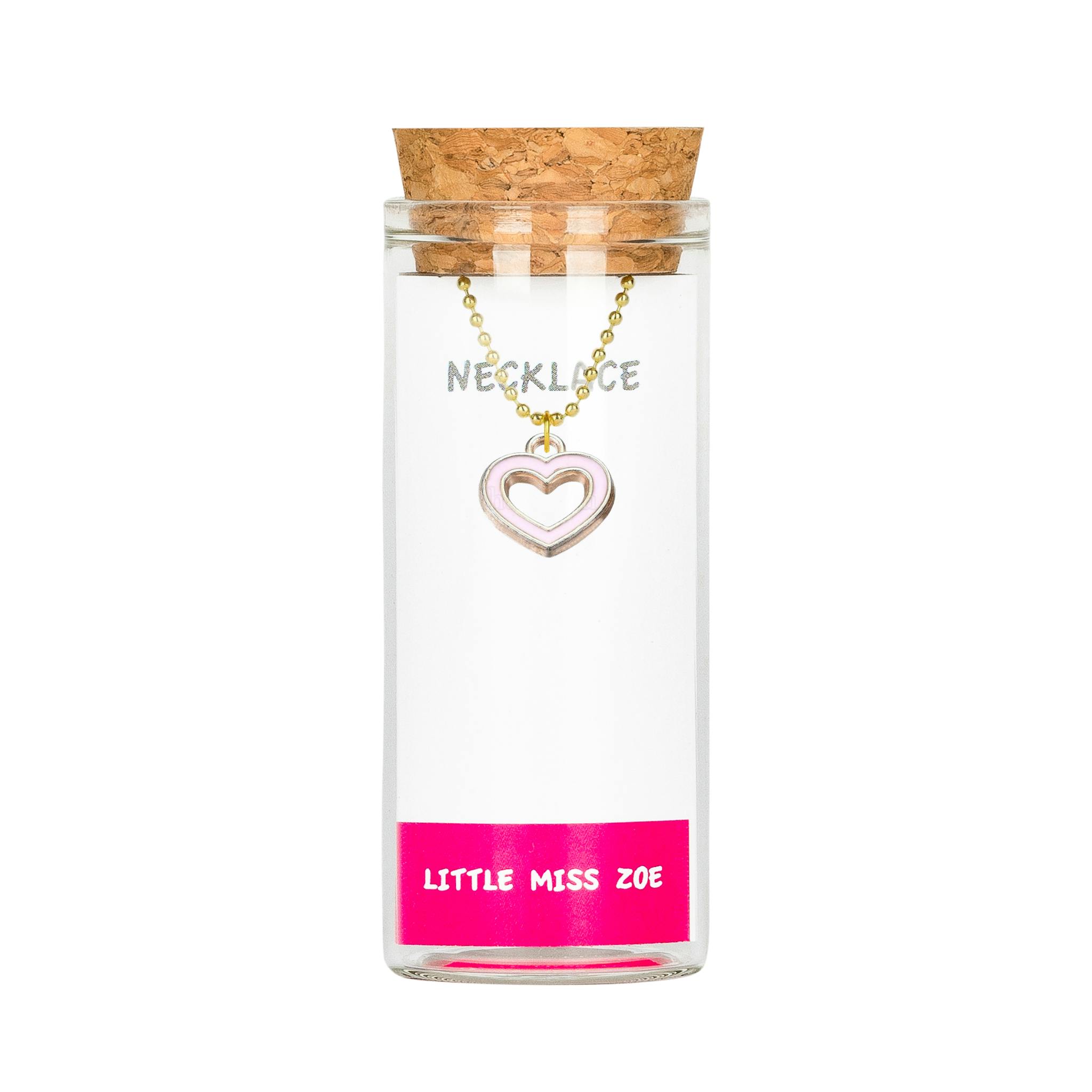Charming Necklace in a Bottle