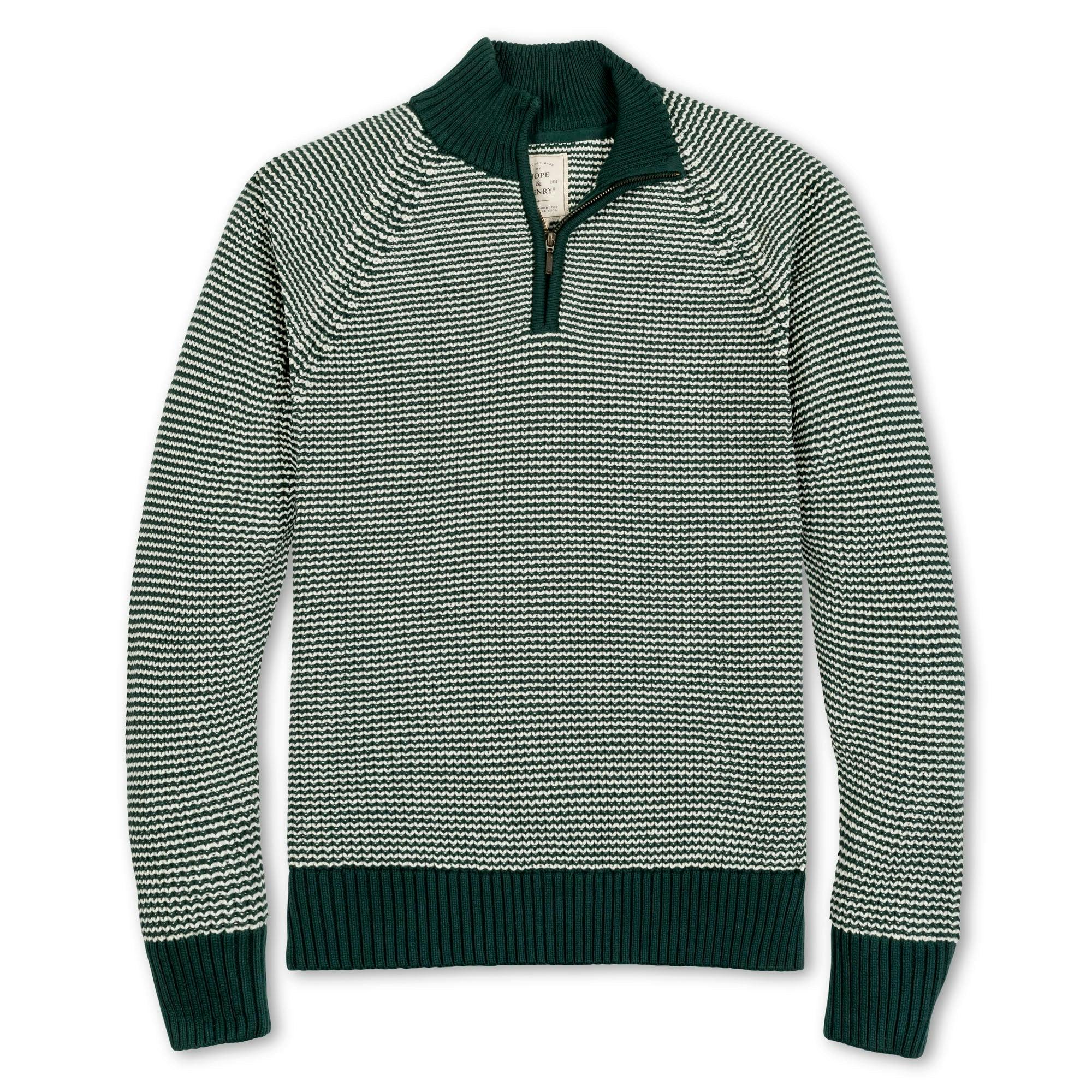 Organic Half Zip Pullover