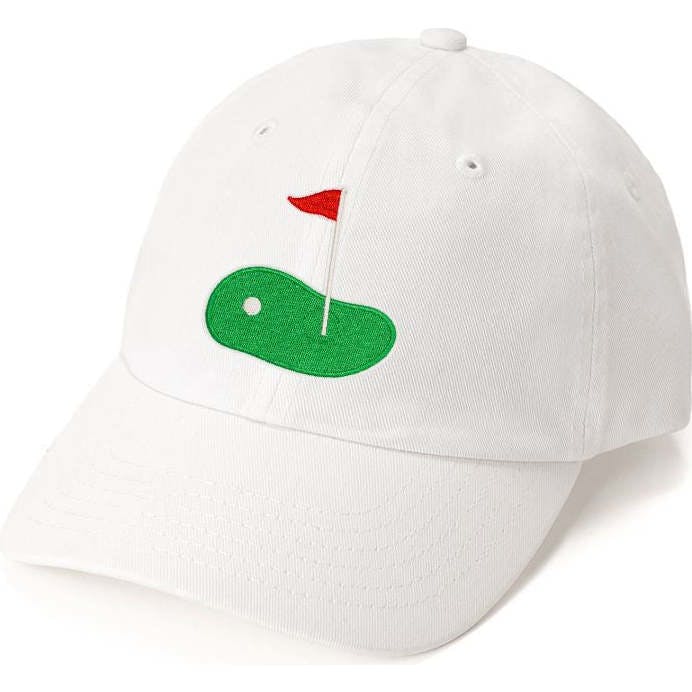 Golf Tee Front Flag Patch Baseball Hat
