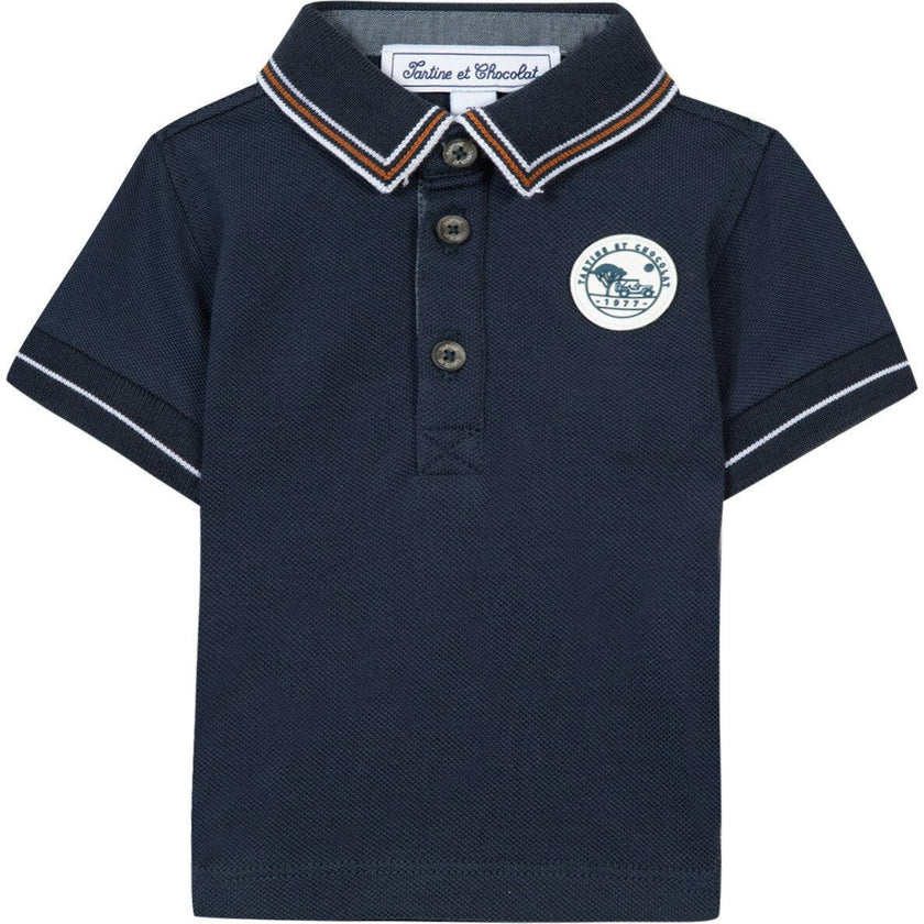 TC Monogram Baby Polo