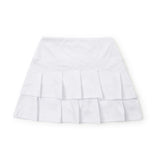 Margot Girls' Performance Skirt by LH Sport White