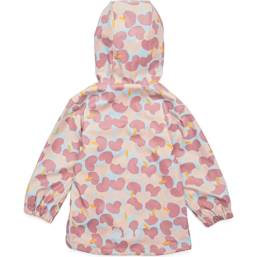 Recycled Waterproof Raincoat, Pink