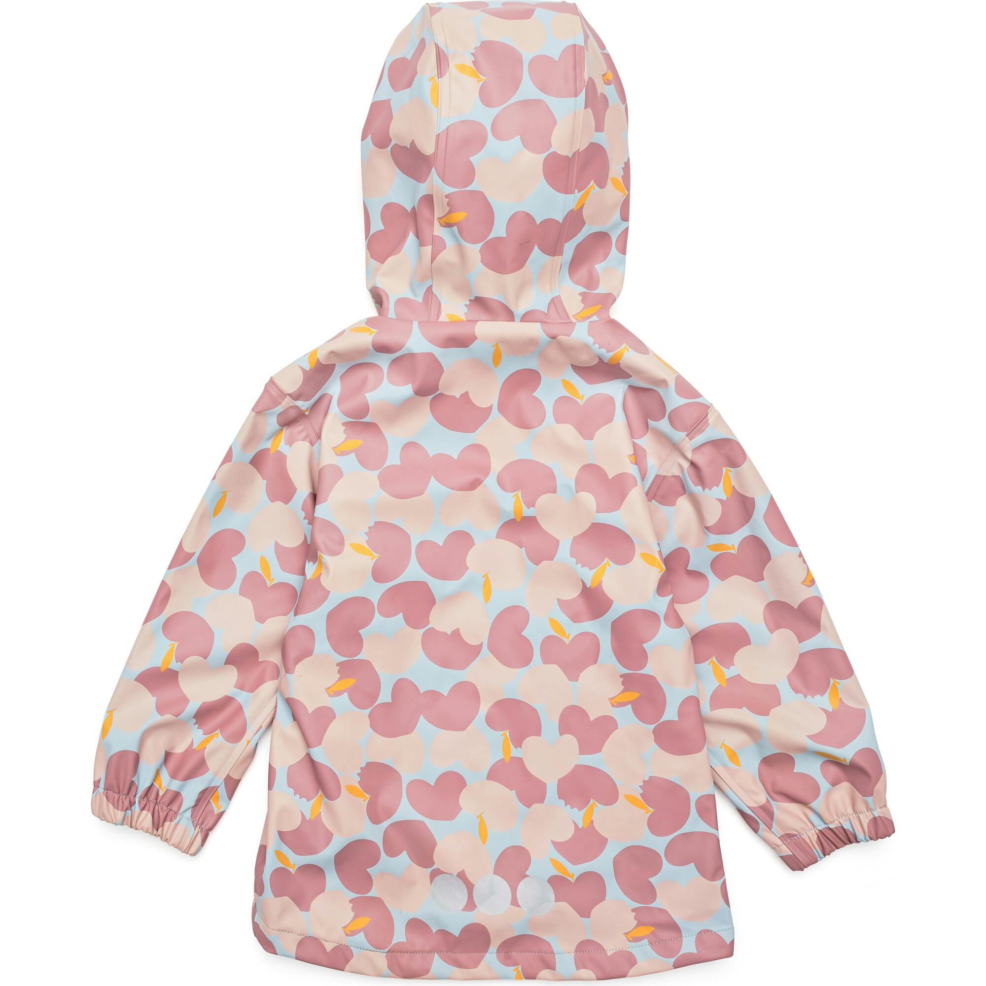 Recycled Waterproof Raincoat, Pink