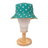 Reversible Bucket Hat – Pals in Print Collection: Silly Ducks