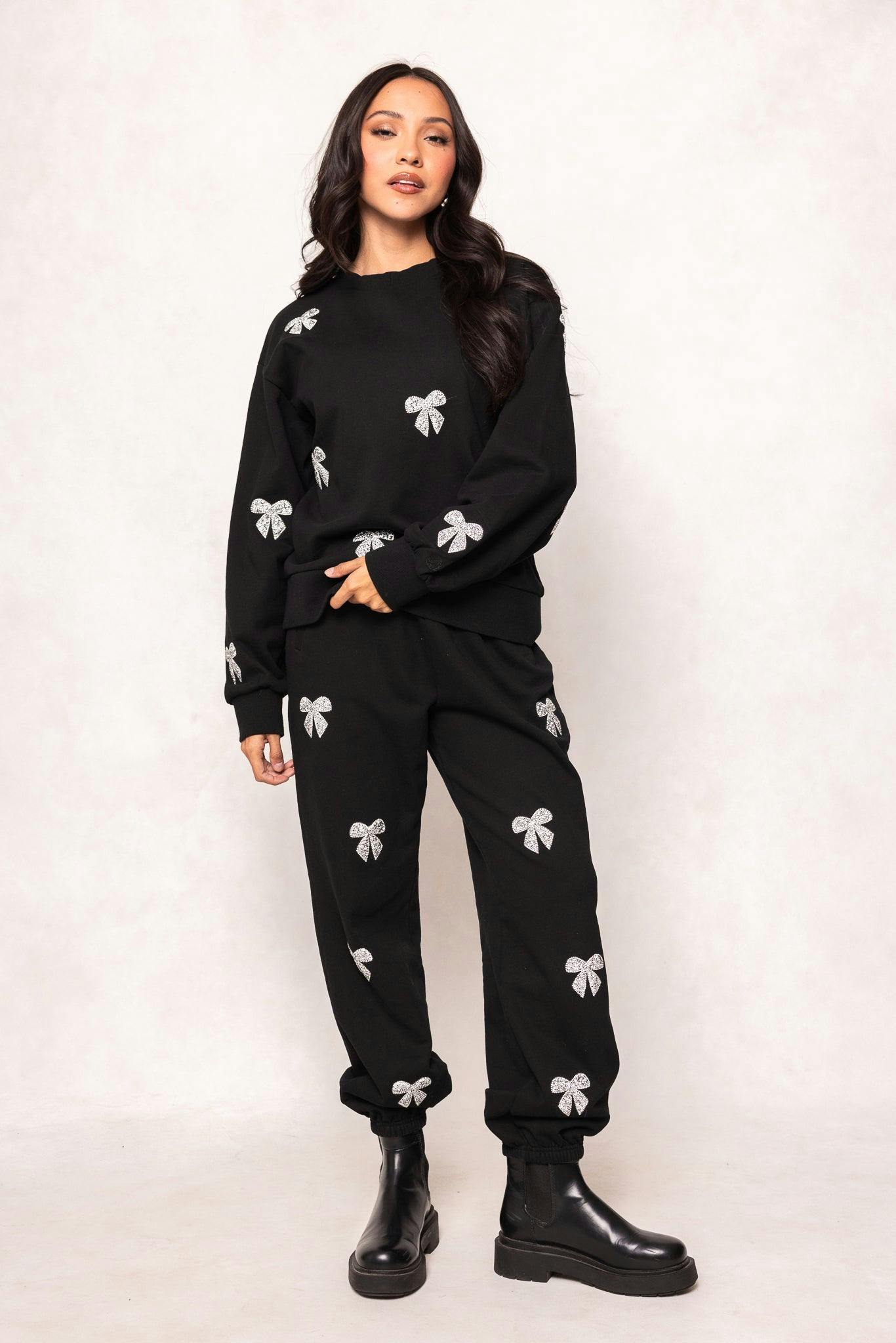Micah Jogger Sweatpants in Black