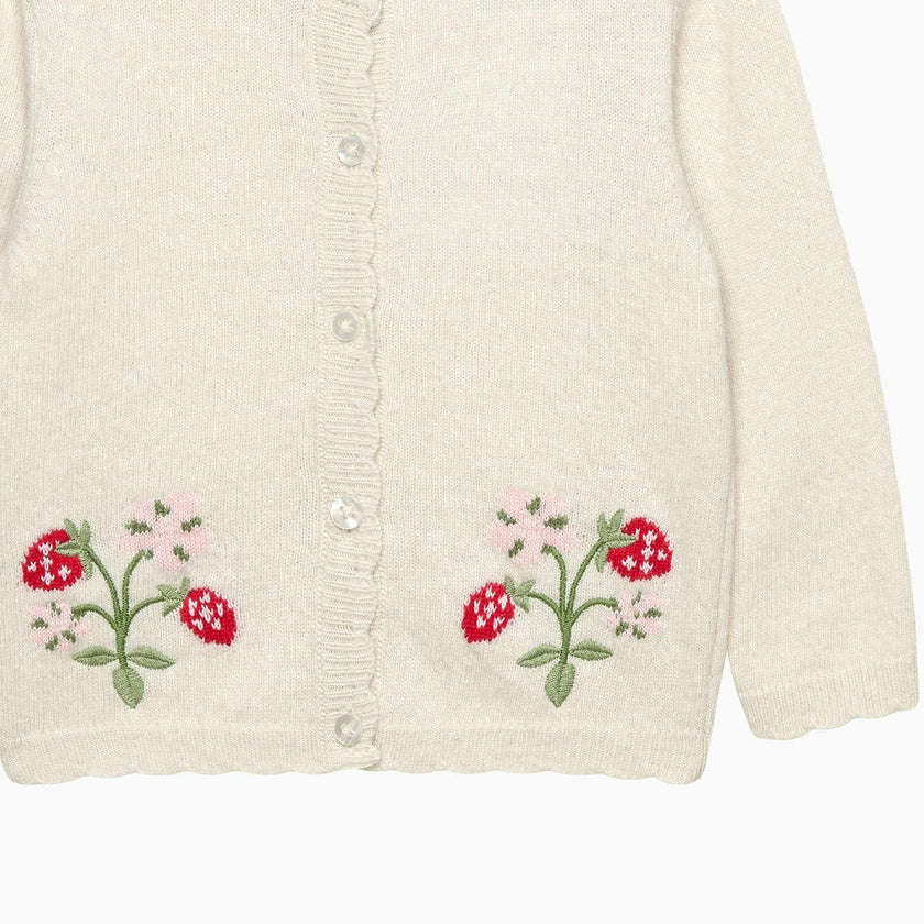 Baby Strawberry Cardigan