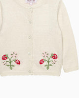 Baby Strawberry Cardigan