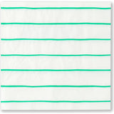 Clover Frenchie Striped Large Napkins