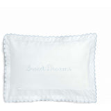 Picnic Gingham Toddler Pillow - Blue