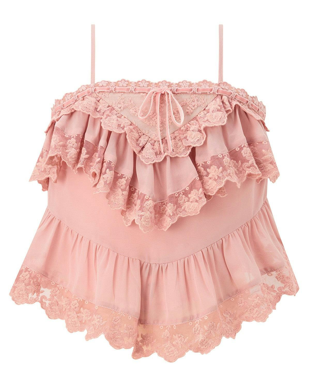 Zelina Frill Top