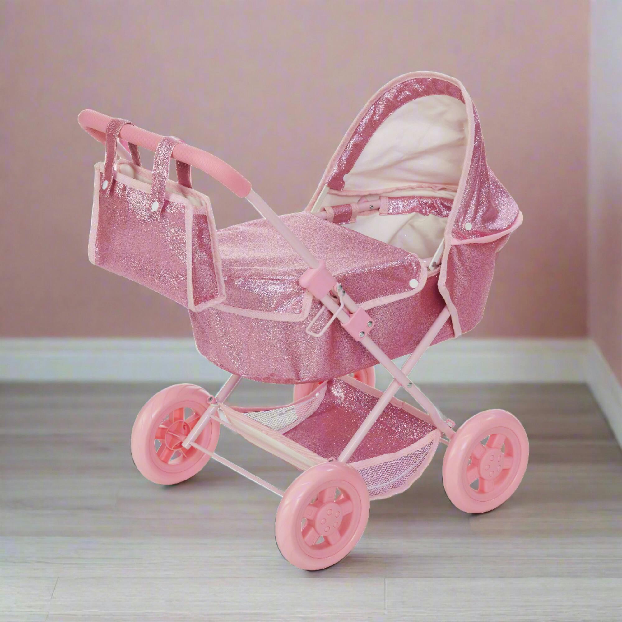 Olivia's Little World Baby Doll Bassinet Pram