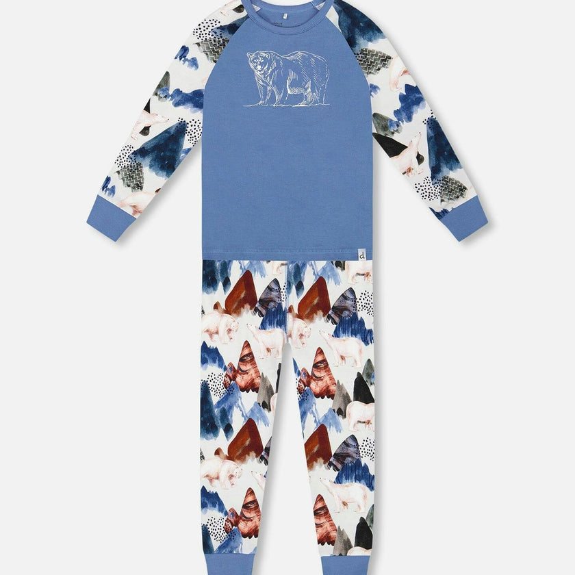 Two-Piece Organic Cotton Pajama Set