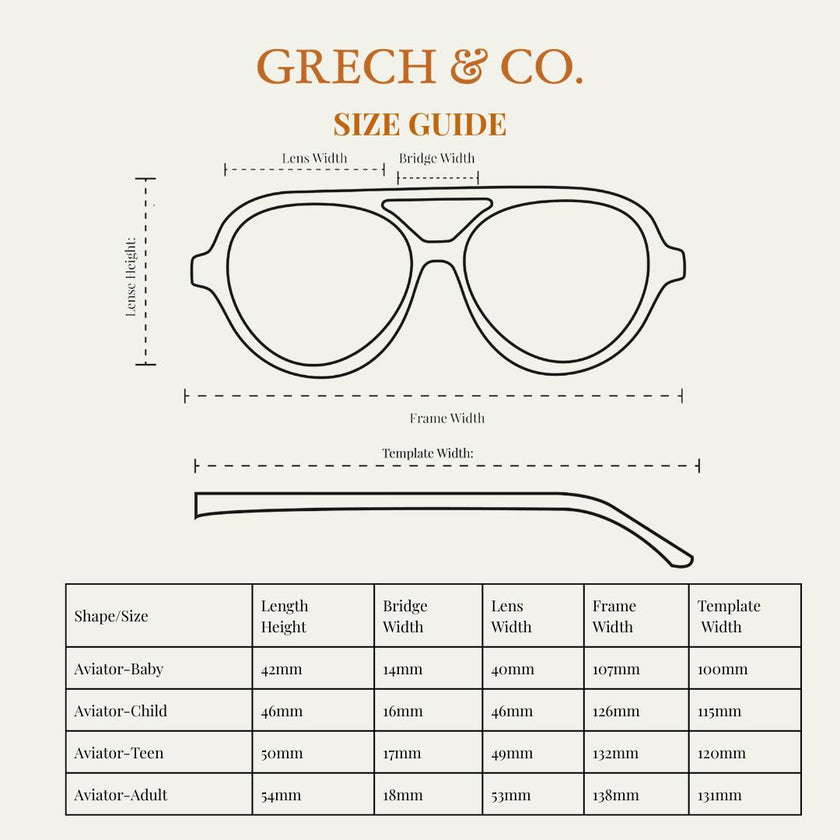 Aviator | Polarized Sunglasses | Child | 3-8 Y