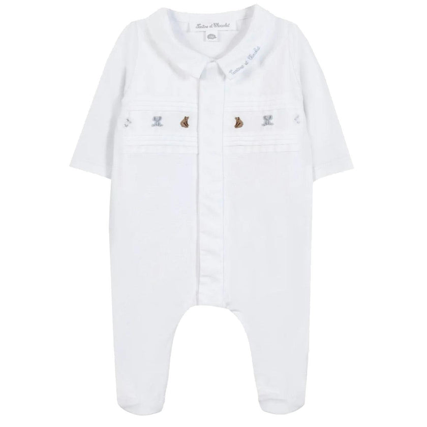 TARTINE ET CHOCOLAT Beary Cute Embroidered Pyjama