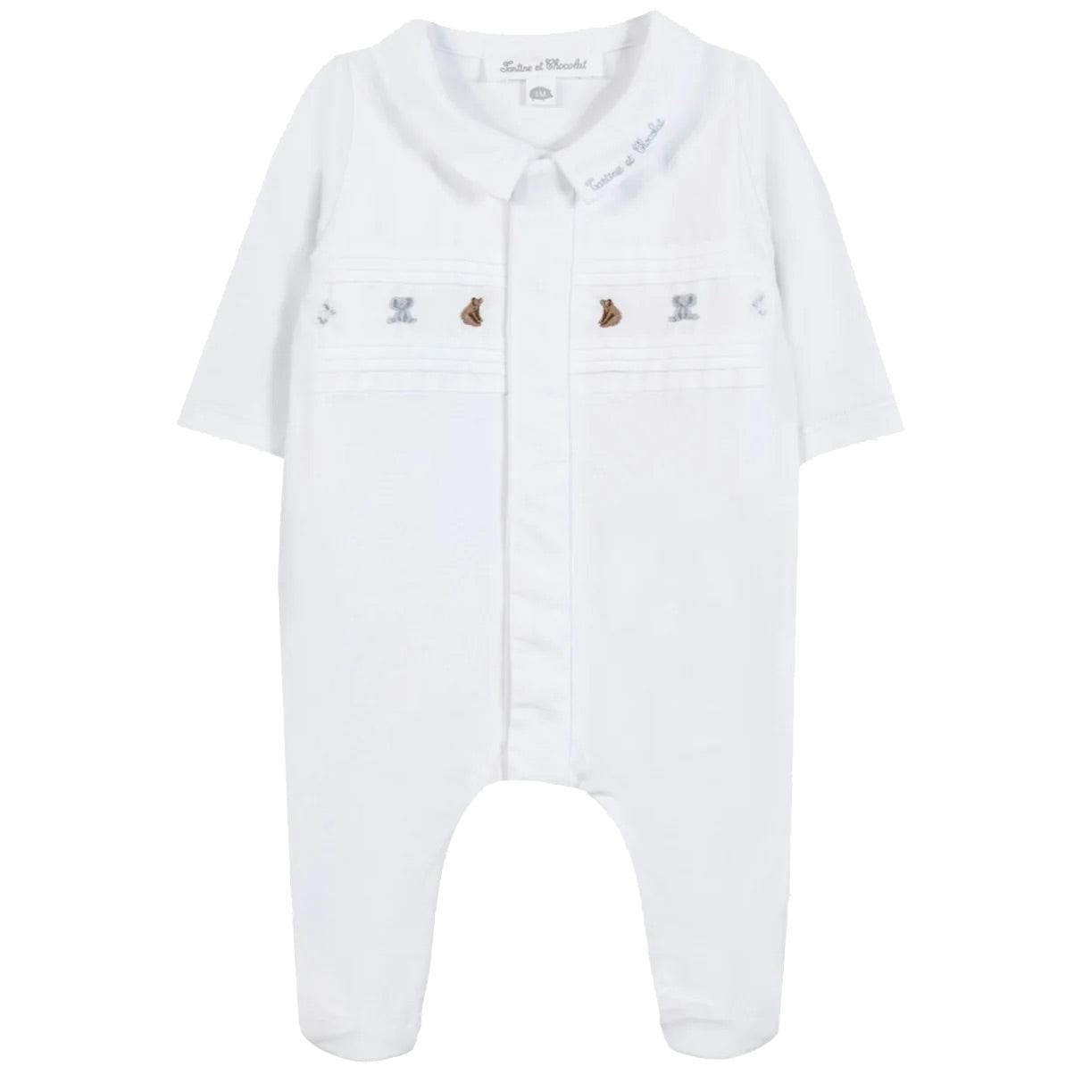 TARTINE ET CHOCOLAT Beary Cute Embroidered Pyjama