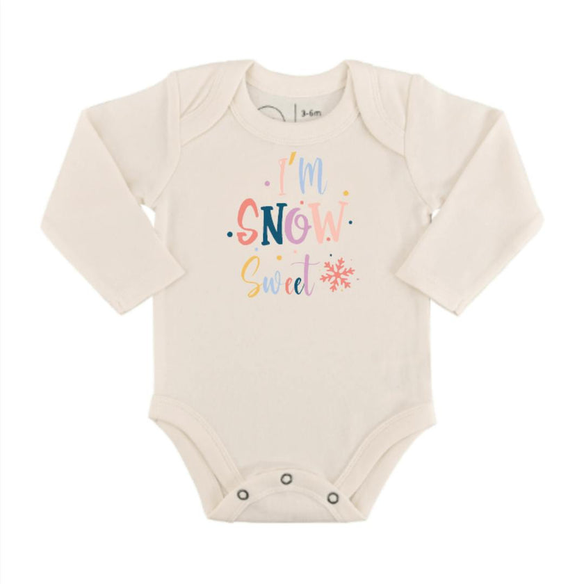 graphic bodysuit | snow sweet (long sleeve)
