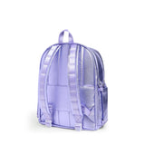 Kane Double Pocket Backpack, Metallic 3D Hearts