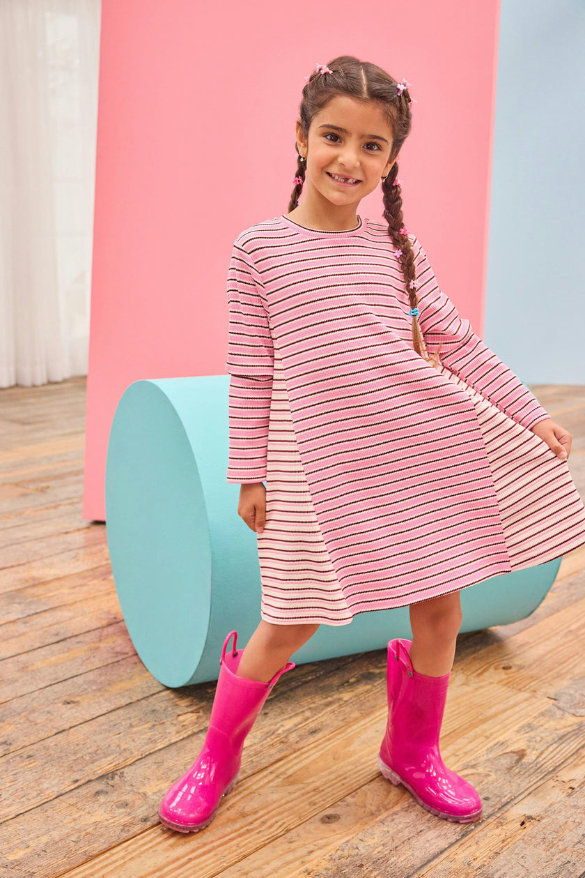 Mixed Stripe Dress