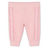 Pink 3 Piece Work-Out Outfit Set