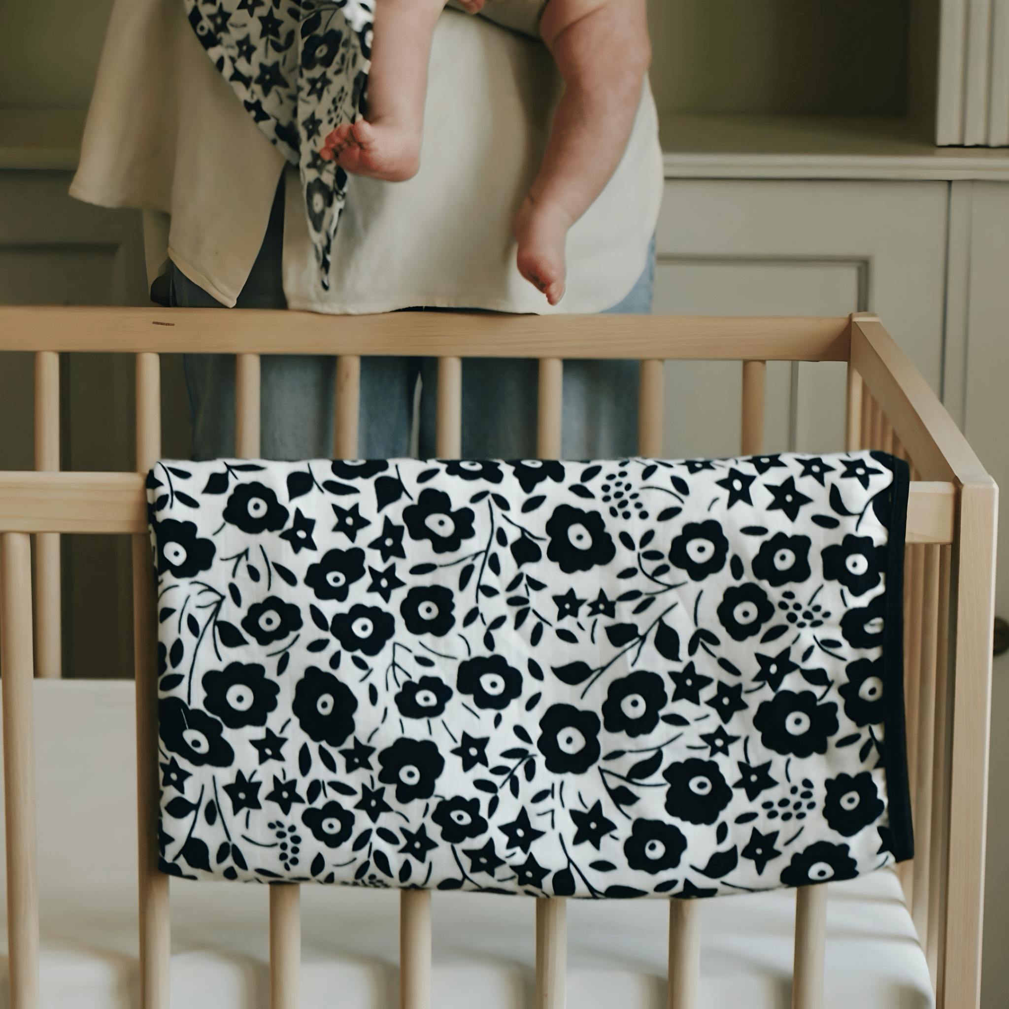 ETTA LOVES x LIBERTY – Sensory Muslin Blanket - Reversible
