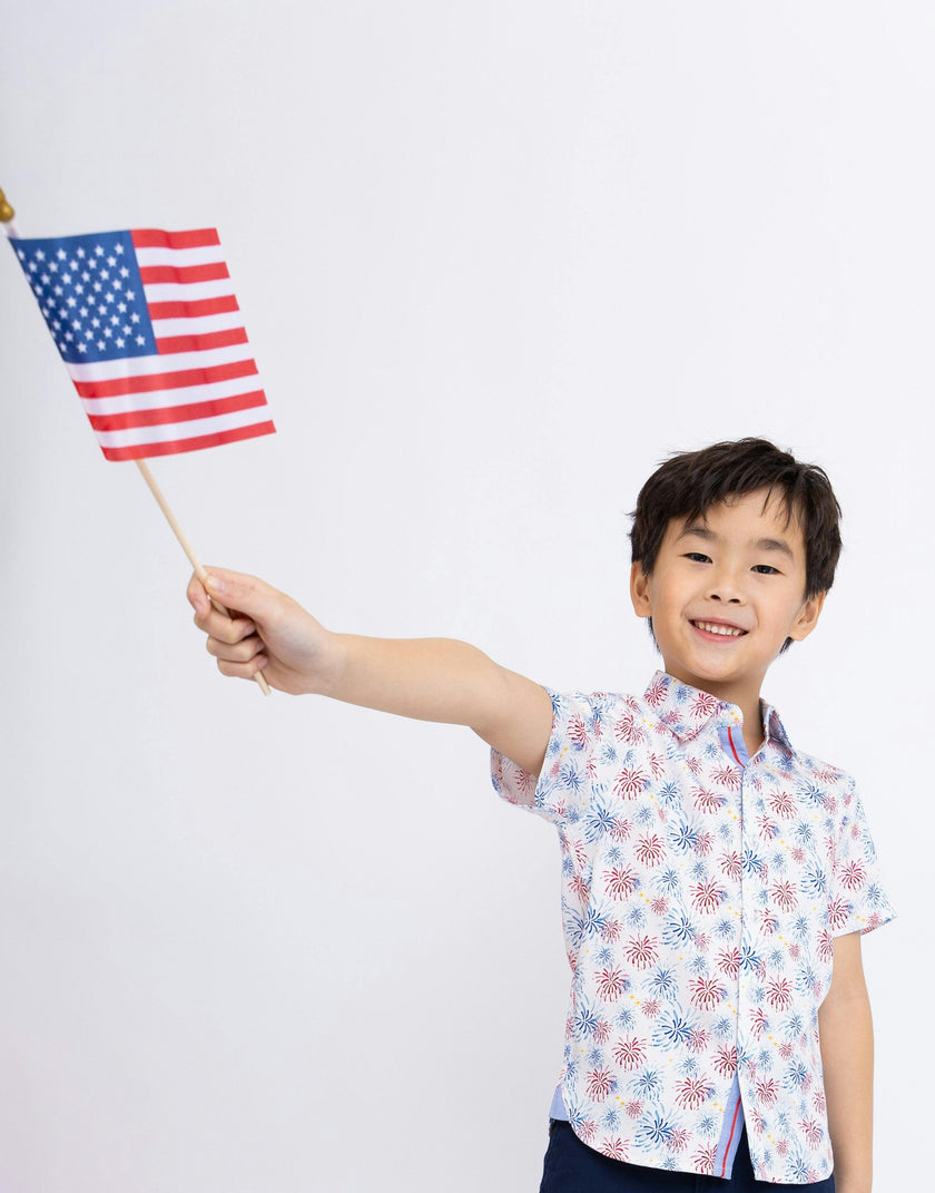 Fireworks Shirt in Short Sleeves