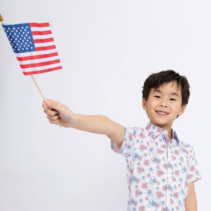 Fireworks Short Sleeve Shirt