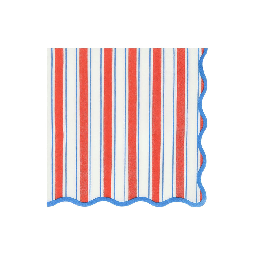Nautical Striped Large Napkins