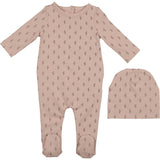 Printed Floral Footie