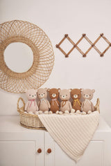 BABY BEAR 12" BEIGE & NATURAL