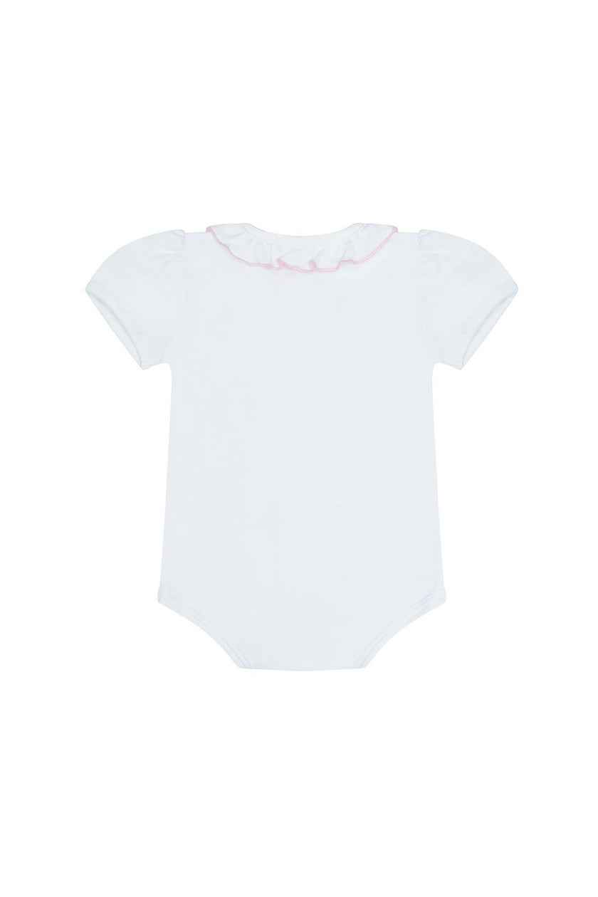Ruffle Short Sleeve Onesie