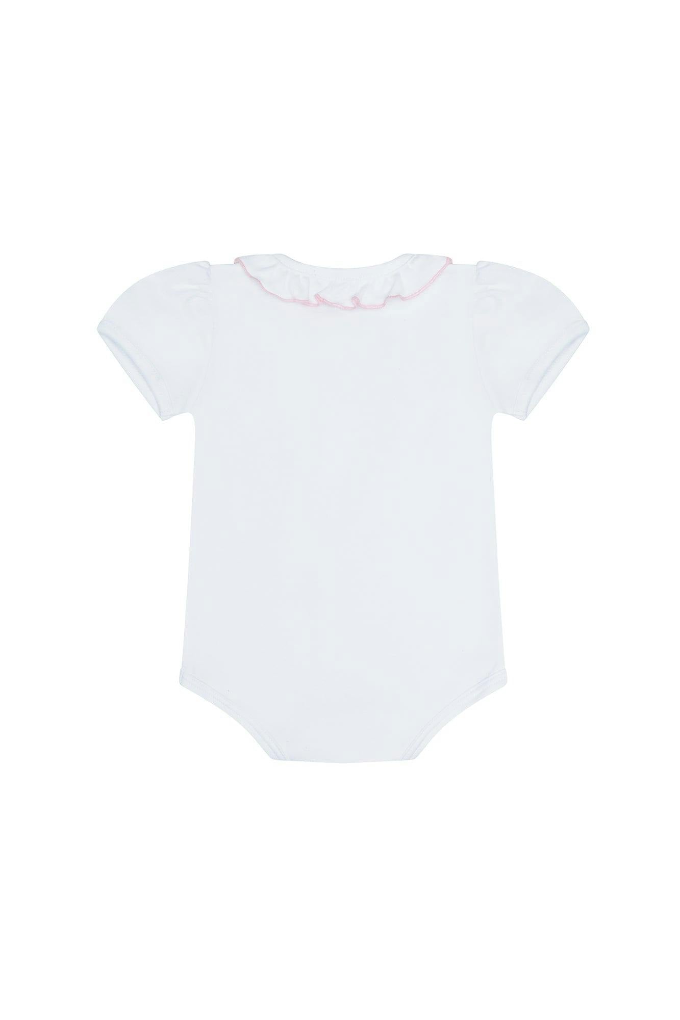 Ruffle Short Sleeve Onesie