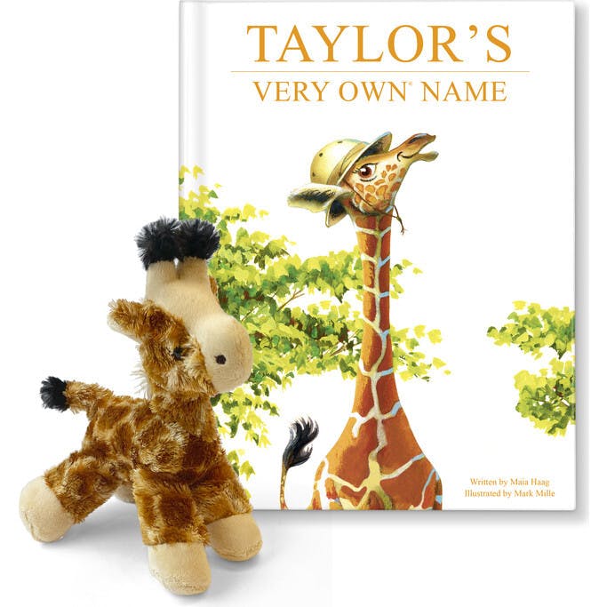 My Very Own Name with Plush Giraffe