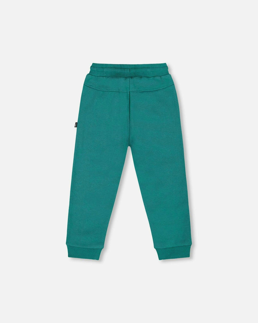 Fleece Sweatpants with Articulated Knees