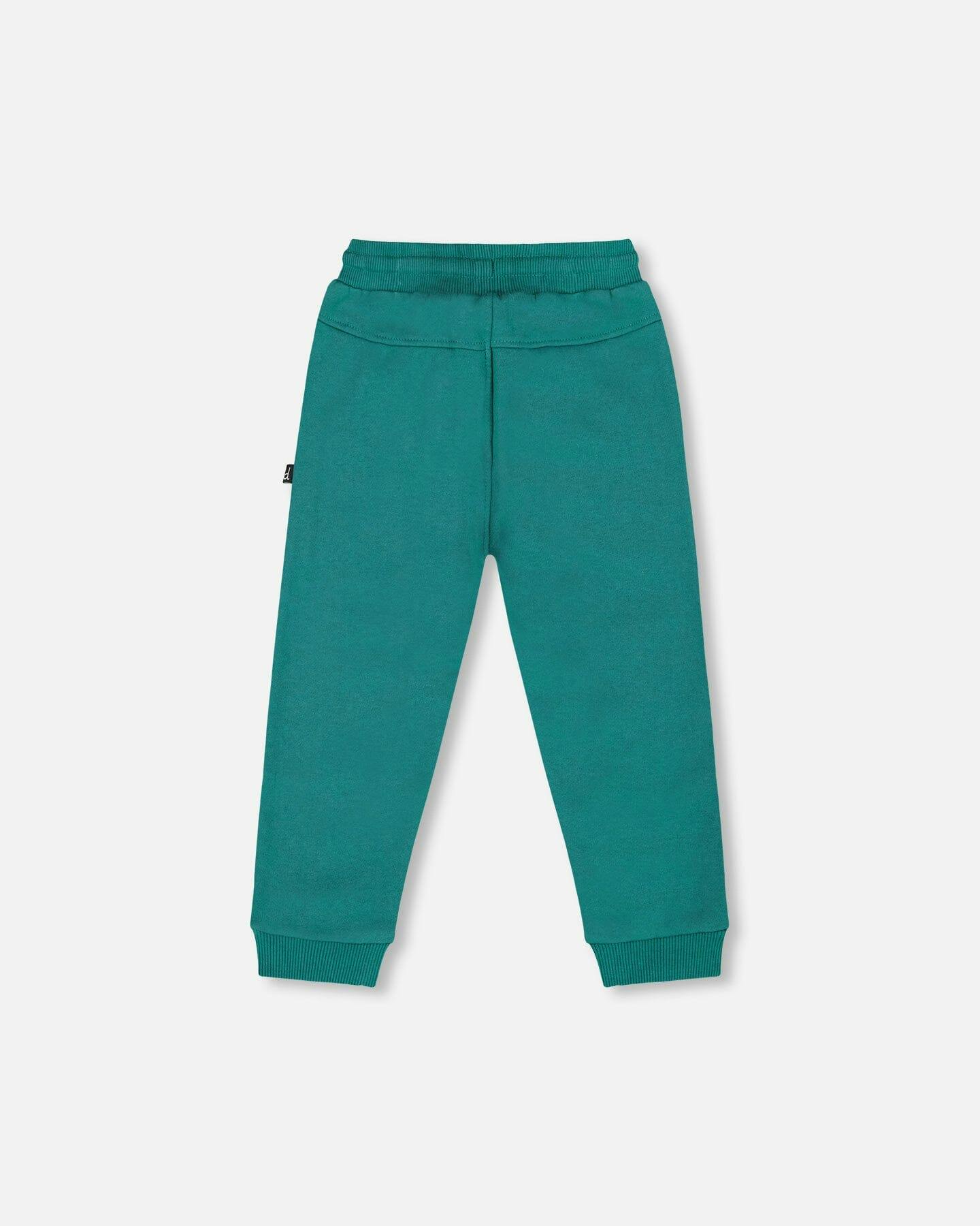 Fleece Sweatpants with Articulated Knees