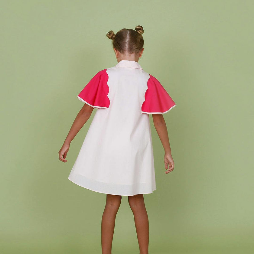 Lulu dress, White