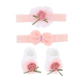 Lace Headband & Sock Gift Set