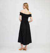 The Marguerite Nap Dress - Black