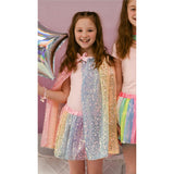 Ombre Sequins Cape