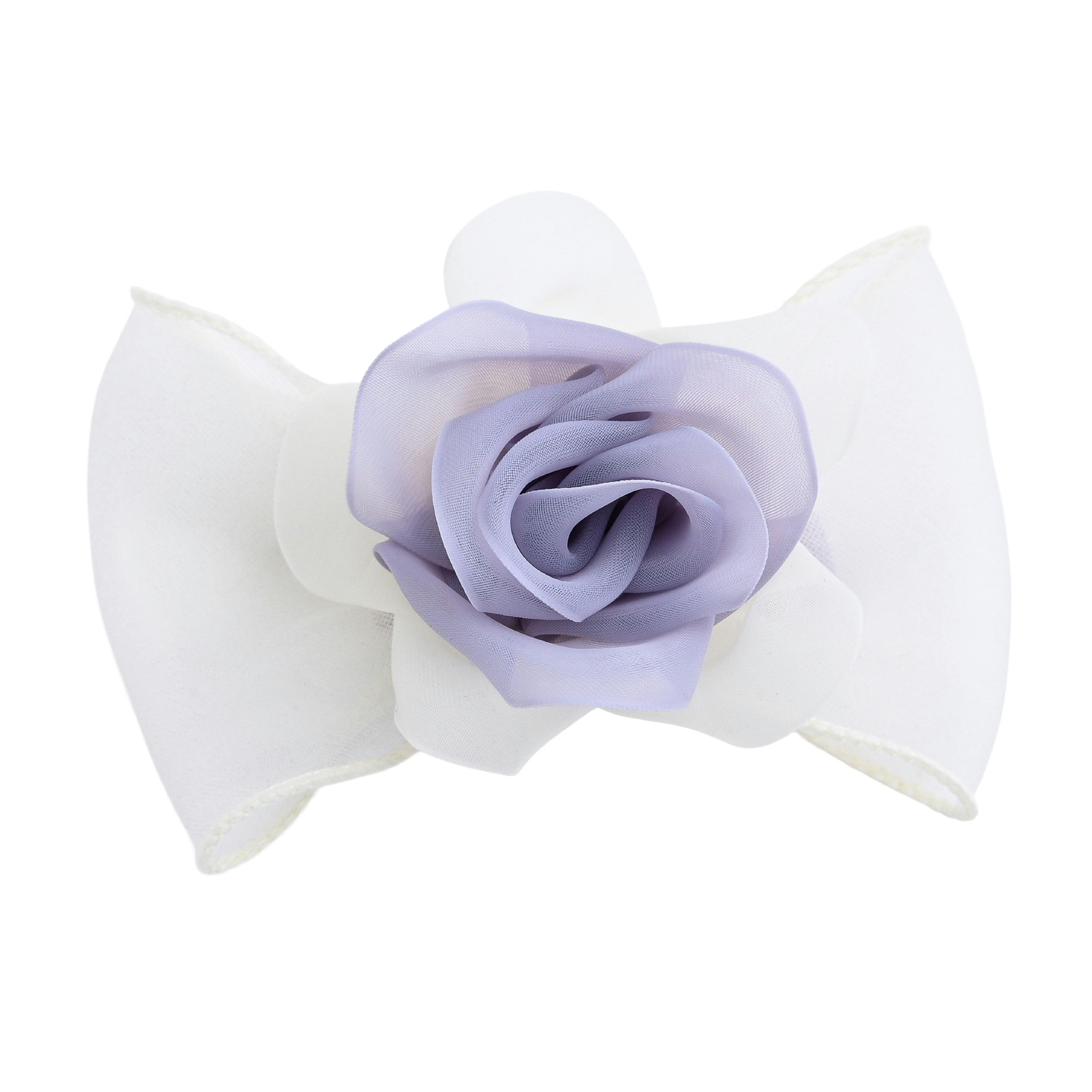 Multicolor Rose Accent Bow Set