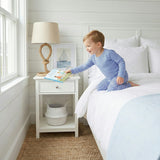 Cobalt Stripe Bamboo Toddler Pajama Set
