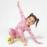 Skater Kitty Kids Bamboo Pajamas