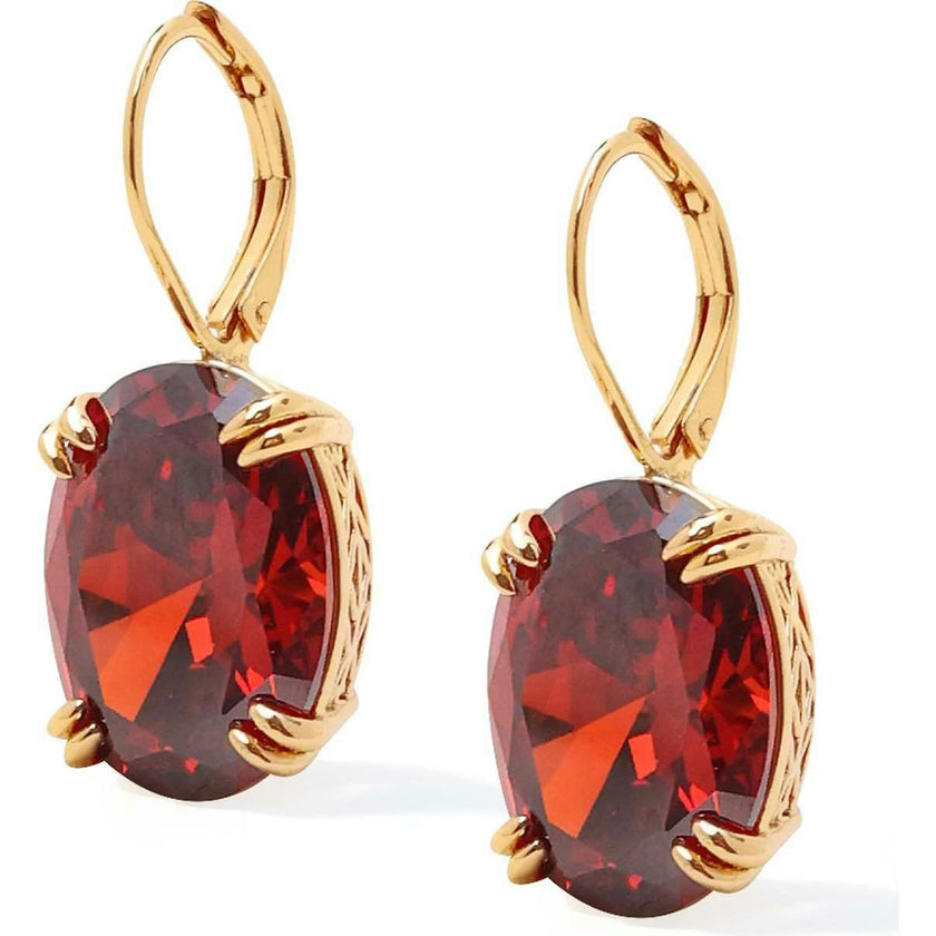 Cherry Glow Earrings