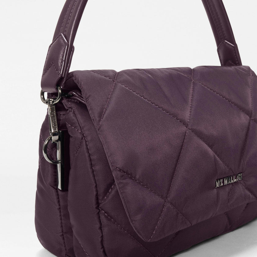 Raisin Madison Flap Crossbody