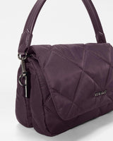 Raisin Madison Flap Crossbody